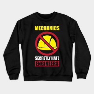 Funny Mechanic and Engineers Diesel Mechanic Quote  Mechanic Crewneck Sweatshirt